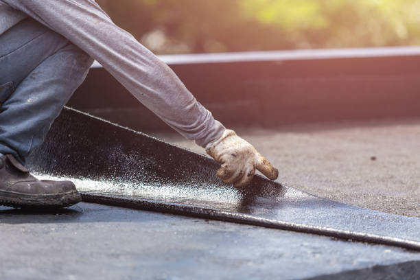 Professional Interior Drainage System technician working in Perry, NY
